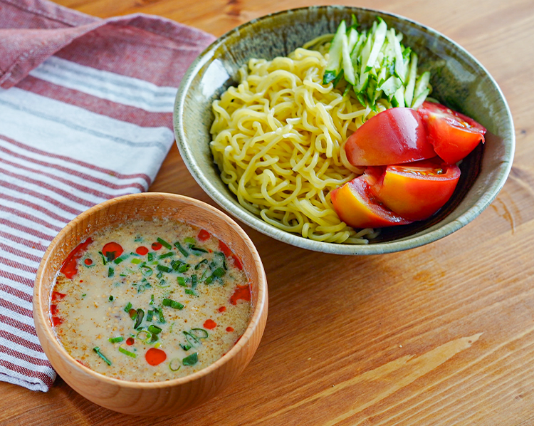 和風ごま豆乳ざるラーメン